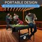 Serenelife 6-Ft Folding Pool Table SLPLTB76 - alternate 2